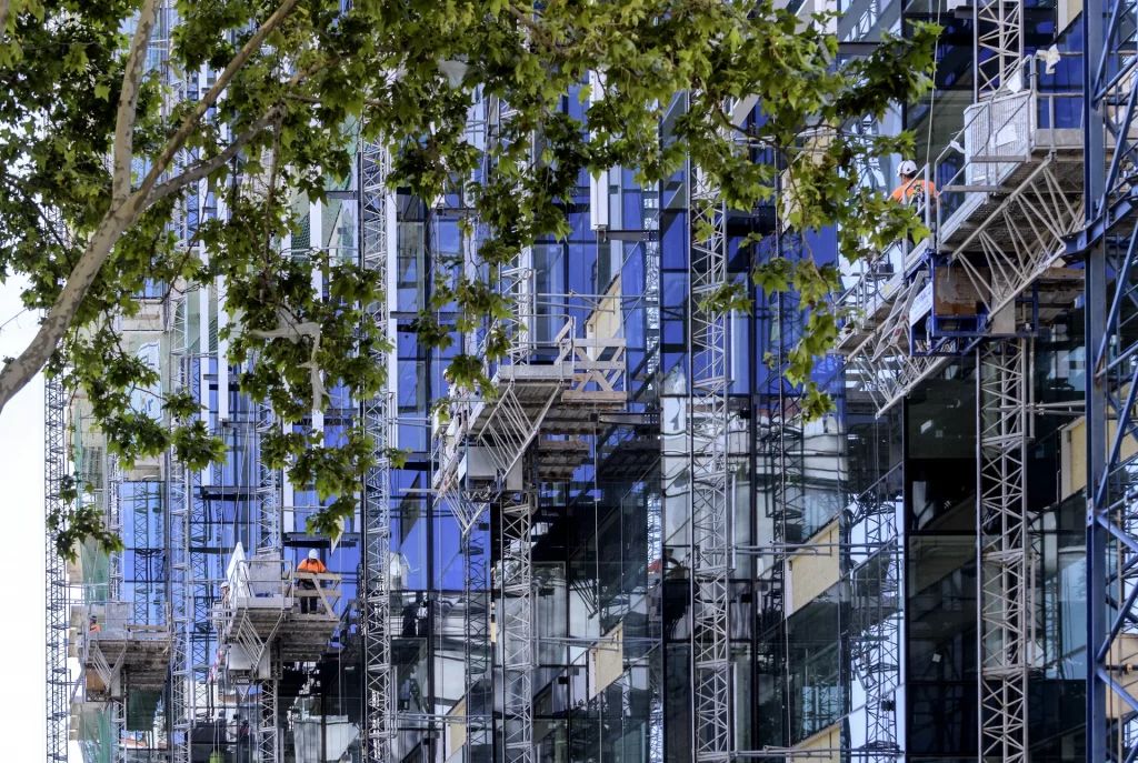 andamio fachada alea